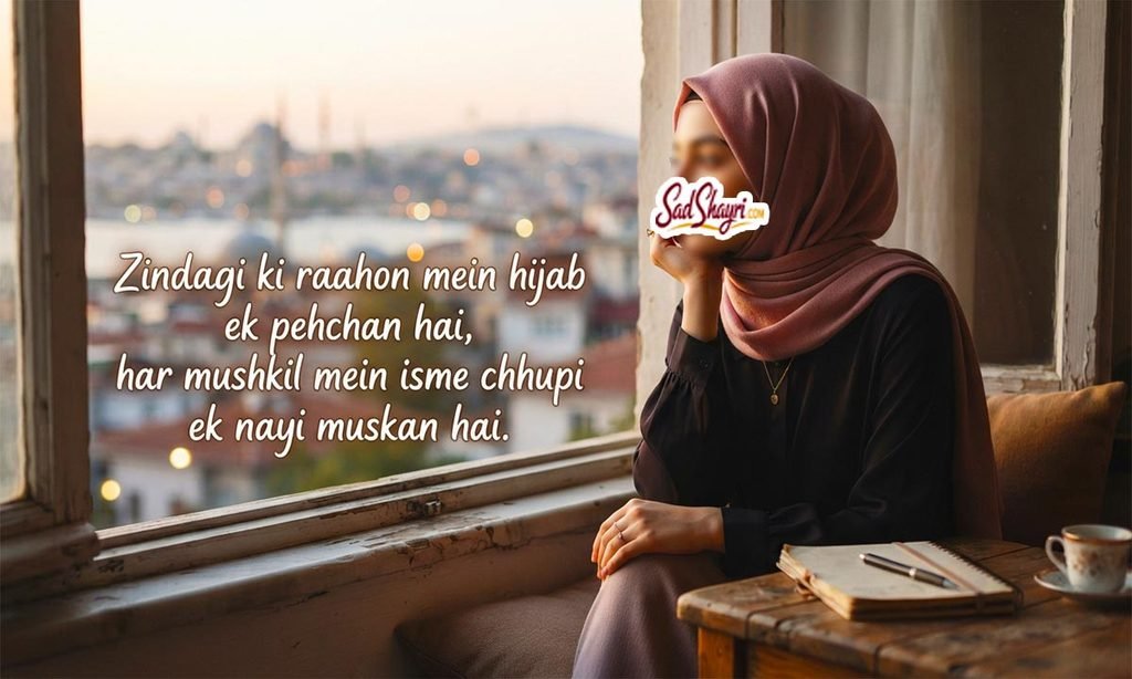 Hijab Girl Shayari on life