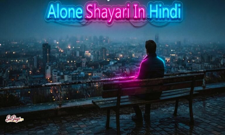 alone shayari