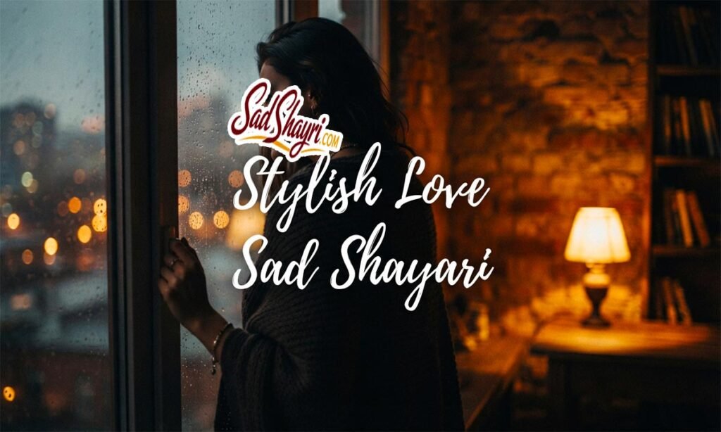 Stylish Love Sad Shayari