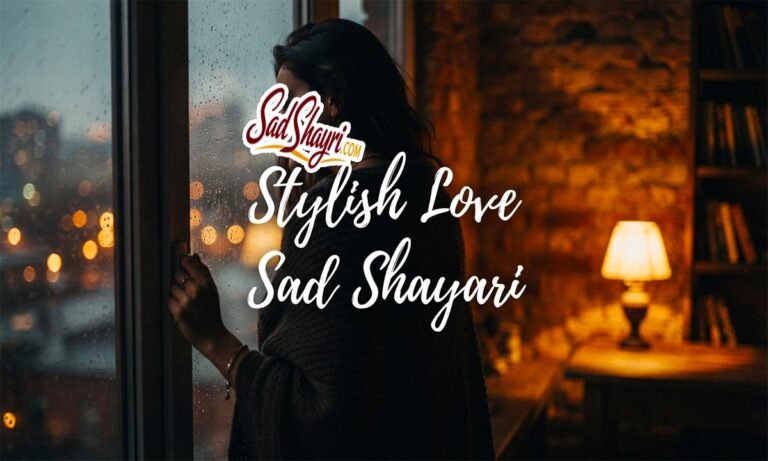 Stylish Love Sad Shayari