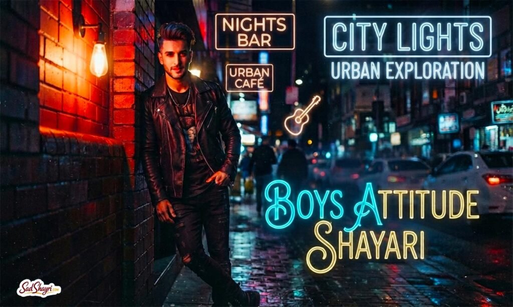 Boys Attitude Shayari
