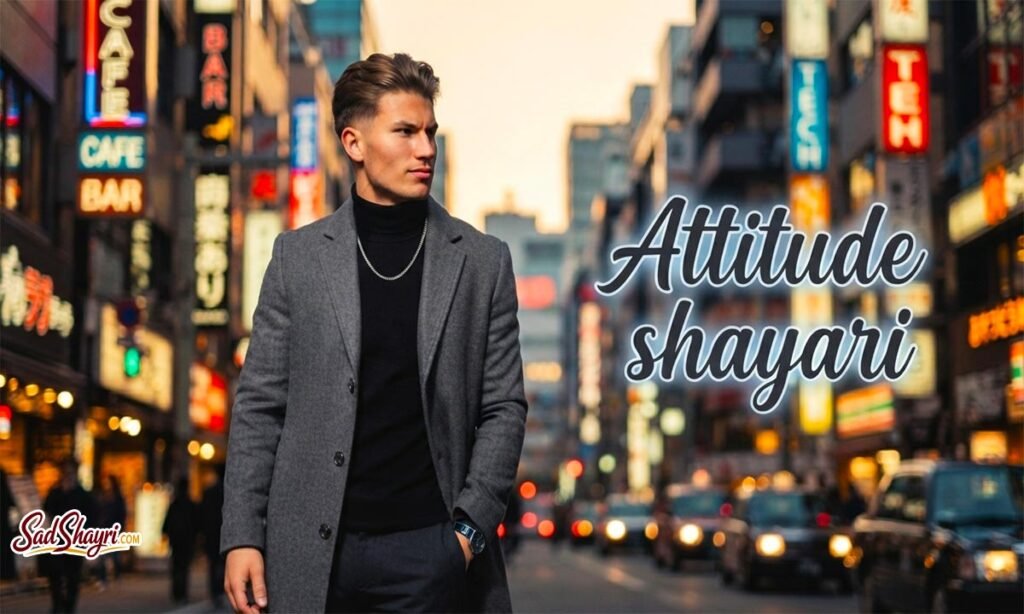 attitude shayari