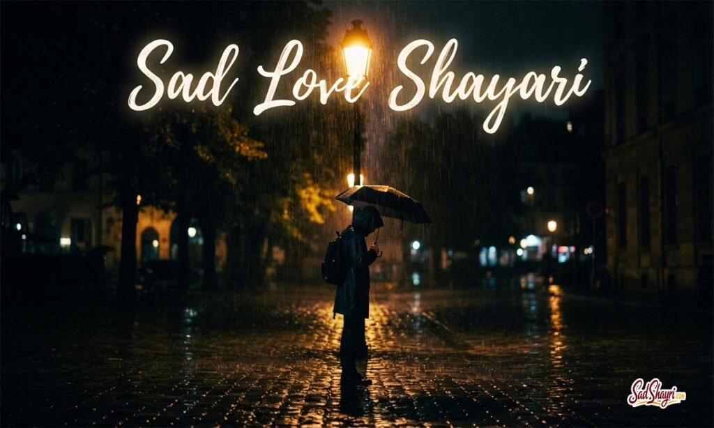 sad love shayari