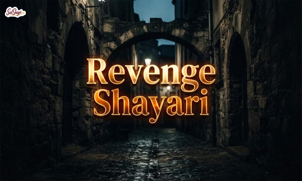 Best Revenge Shayari