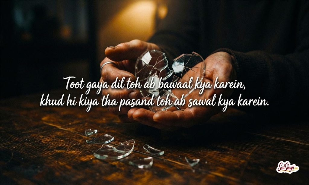 Sad Shayari 2 line Heart Touching