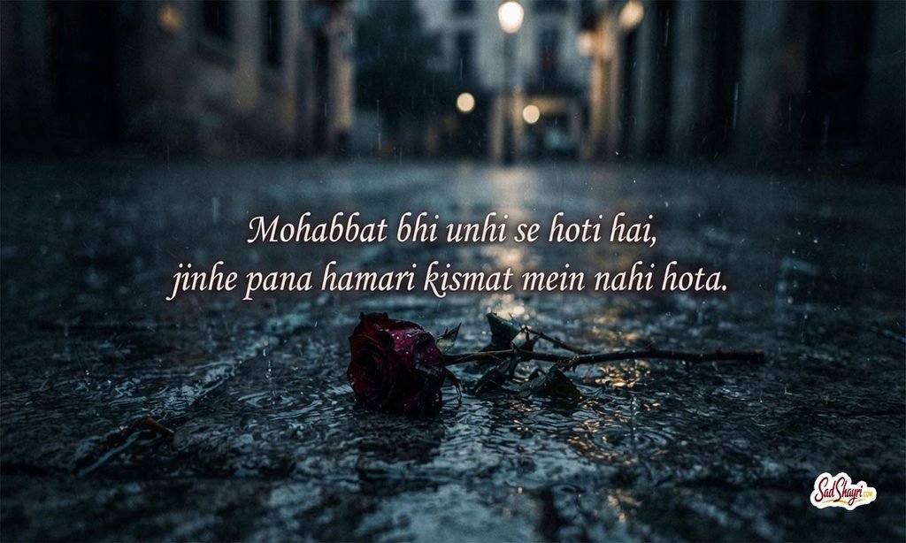 Sad Shayari Love